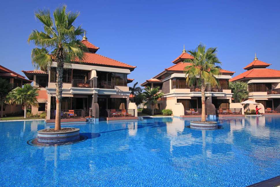 Anantara The Palm Dubai Resort swim up kamer zwembad