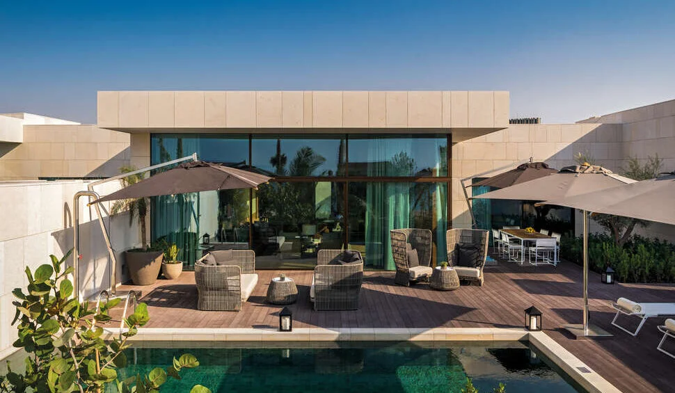 Bulgari Resort & Residences Dubai swim up kamer