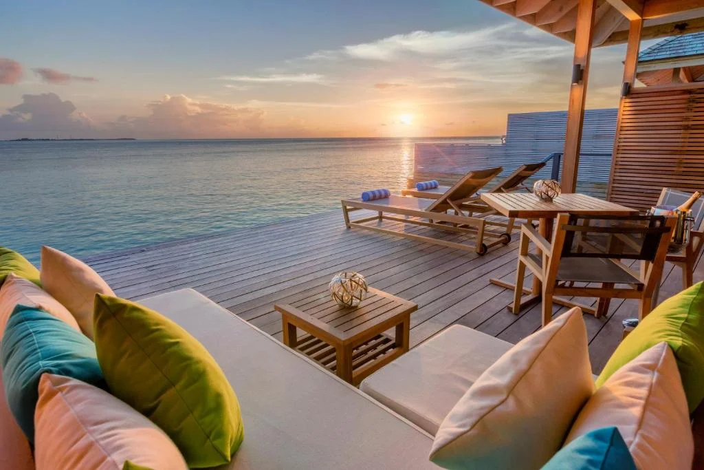 Hurawalhi Island Resort uitzicht