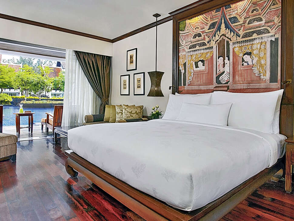 JW Marriott Khao Lak Resort & Spa swim up kamer van binnen