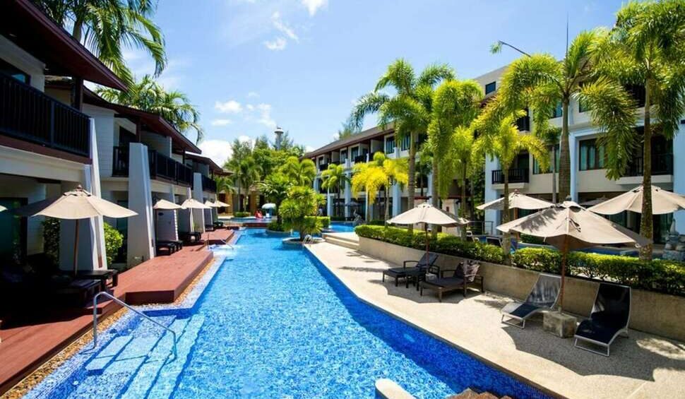 La Flora Resort & Spa swim up kamer