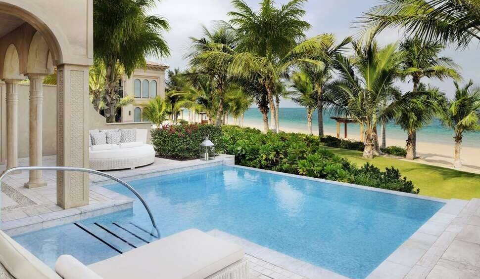 One & Only The Palm swim up kamer