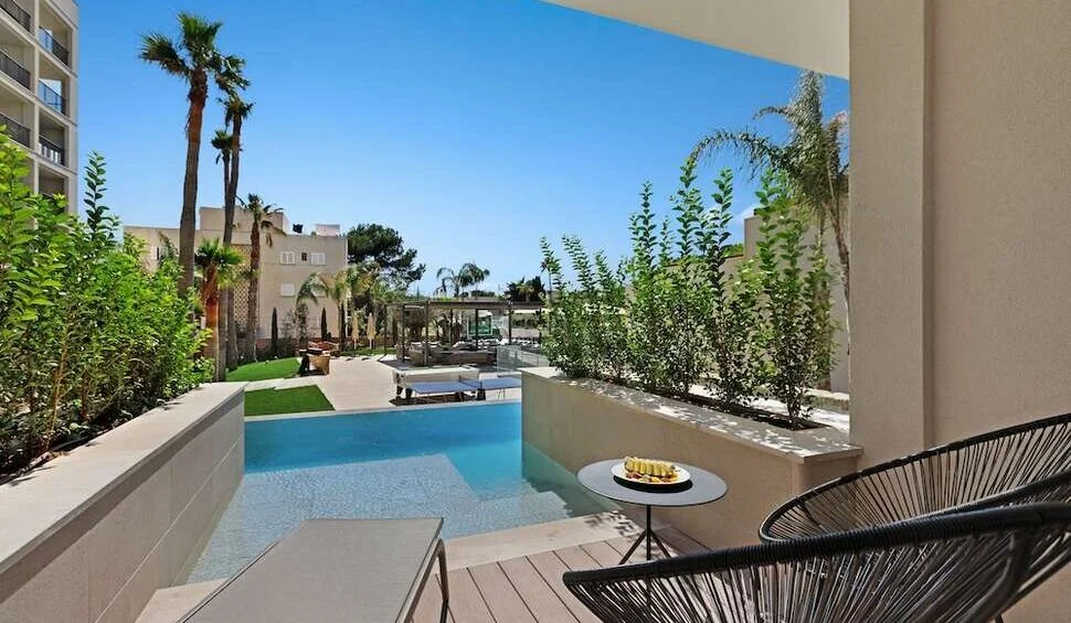 Paradiso Garden Hotel swim up kamer