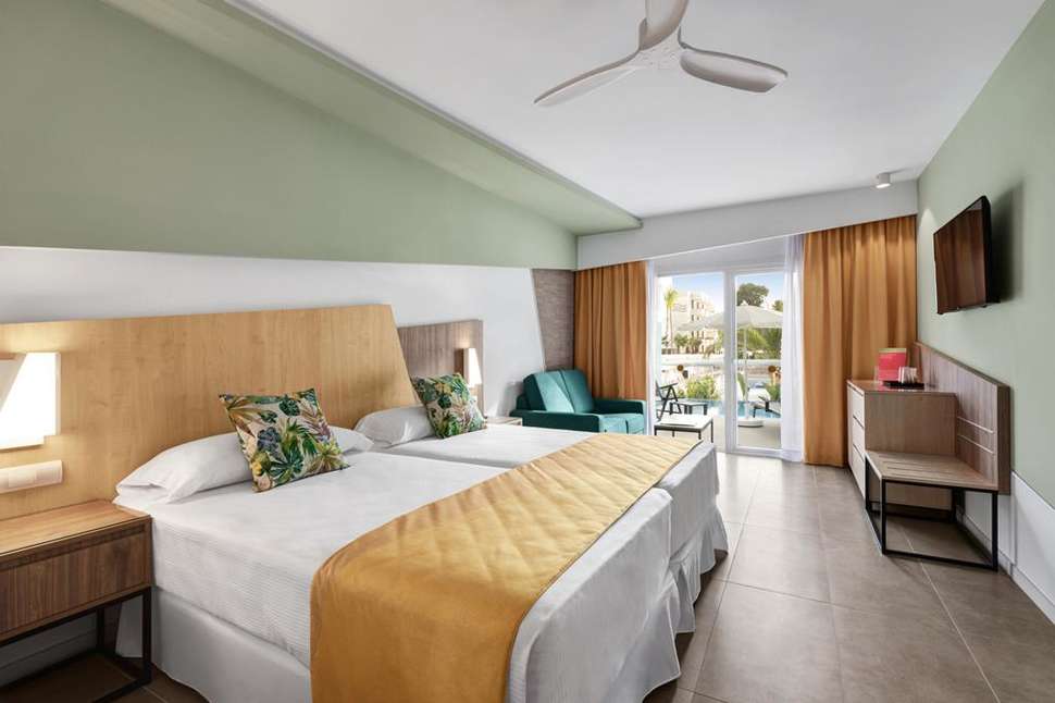 Riu Playa Park swim up kamer van binnen