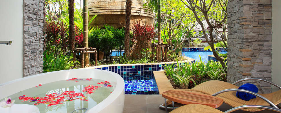 Sentido Graceland Khao Lak Resort & Spa swim up kamer terras