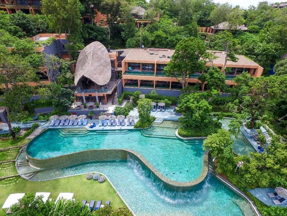 Sri Panwa Phuket swim up kamer