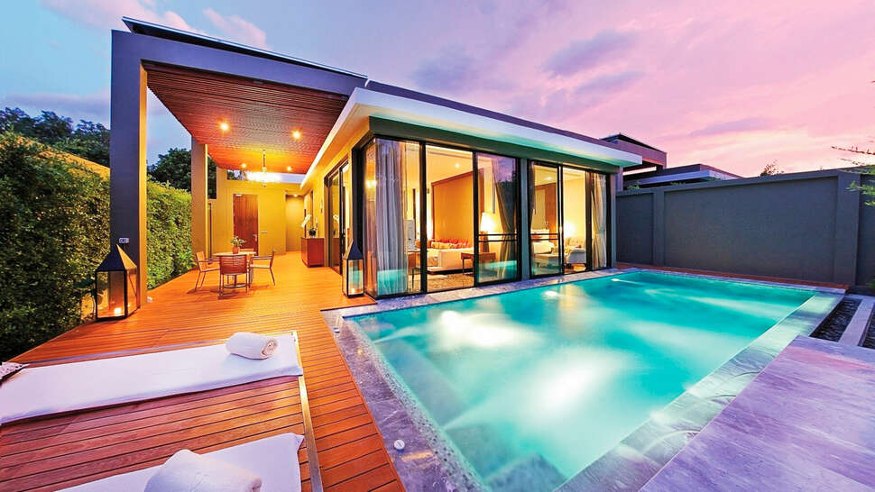 V Villas Hua Hin swim up kamer