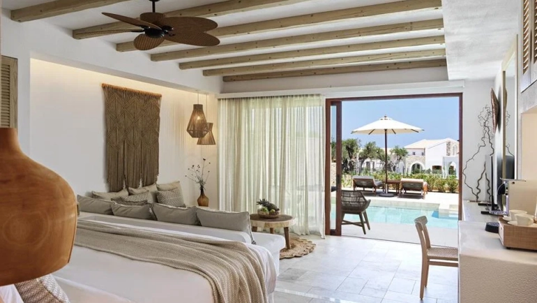 Wat is een swim up kamer